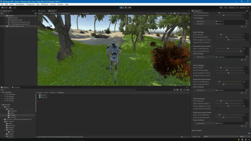 Adding Scenery