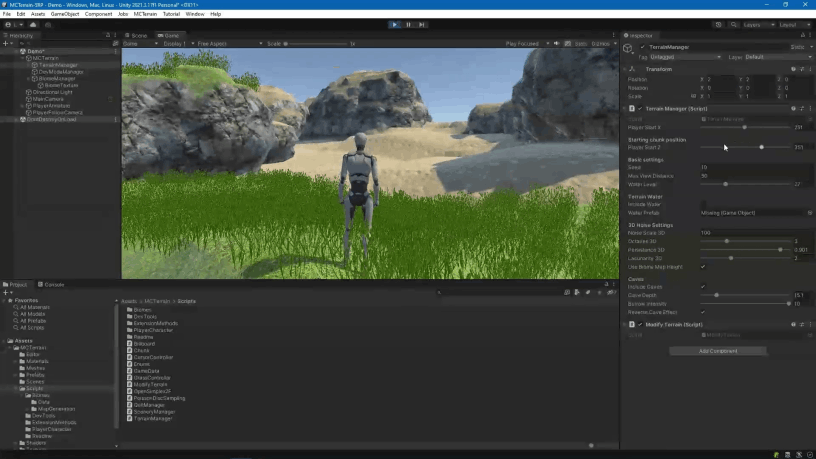 Terrain Settings